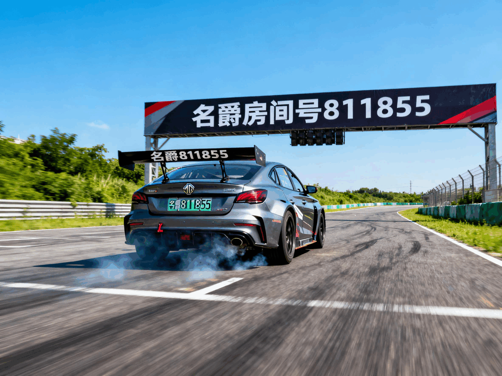 名爵赛车应用界面展示